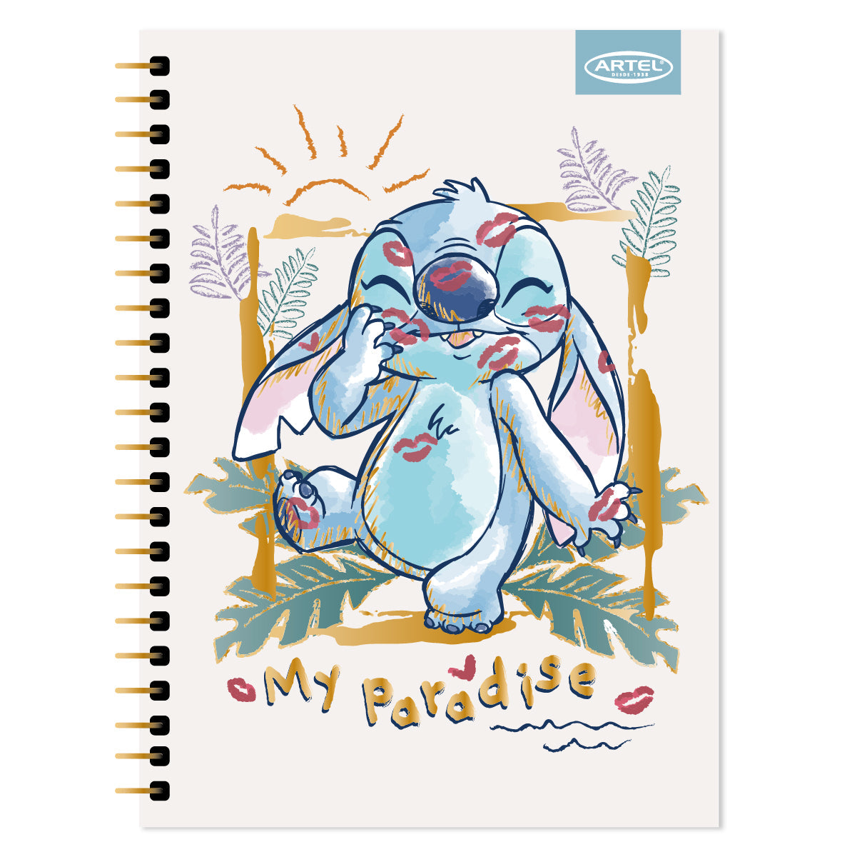 Cuaderno Especial Stitch Artel 150 Hojas