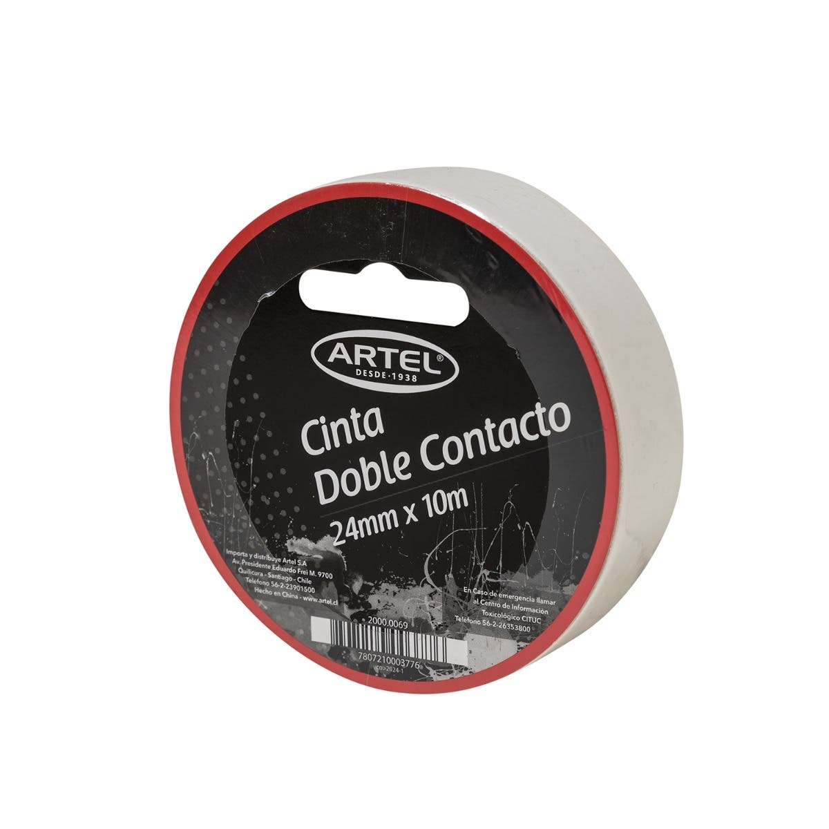 Cinta Doble Contacto 24mmx10mts. Artel
