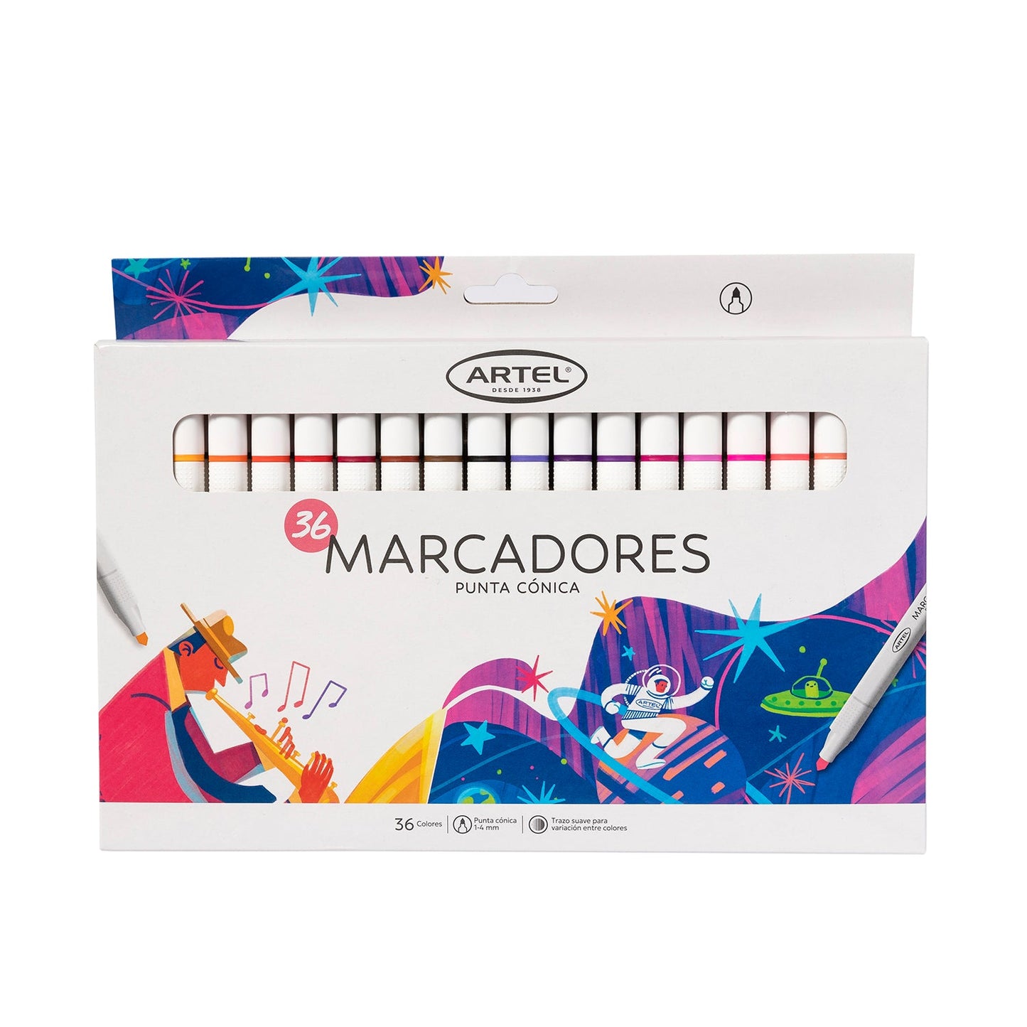 Pack Navidad Lettering 1: Libro Lettering para niños + Marcadores Lettering Punta Cónica