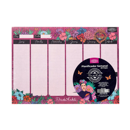 Planificador Semanal Artel Diseño Frida Kahlo