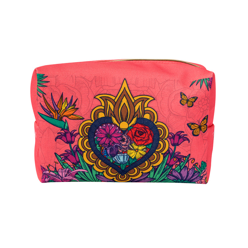 Estuche Cosmetiquero Artel Diseño Frida Kahlo