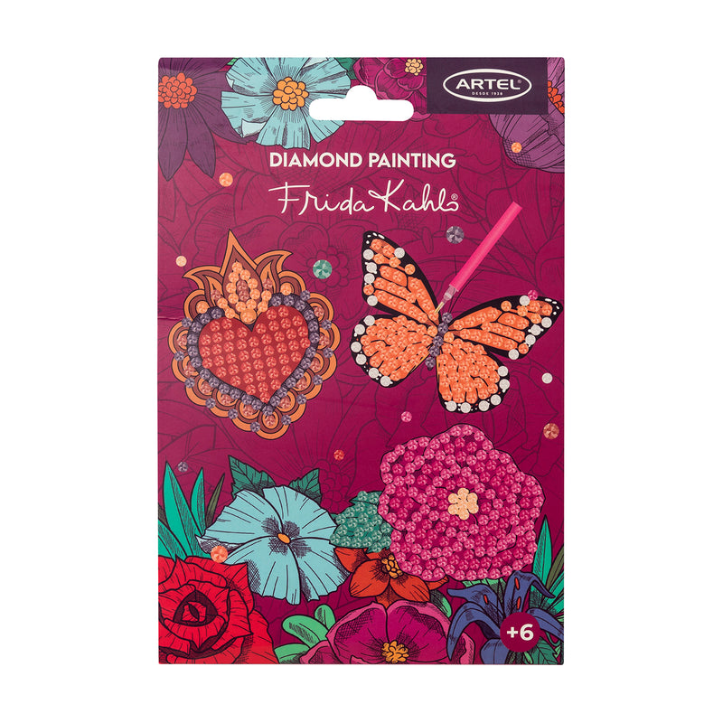 Sticker Crystal Painting Artel Diseño Frida Kahlo