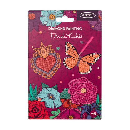 Sticker Crystal Painting Artel Diseño Frida Kahlo