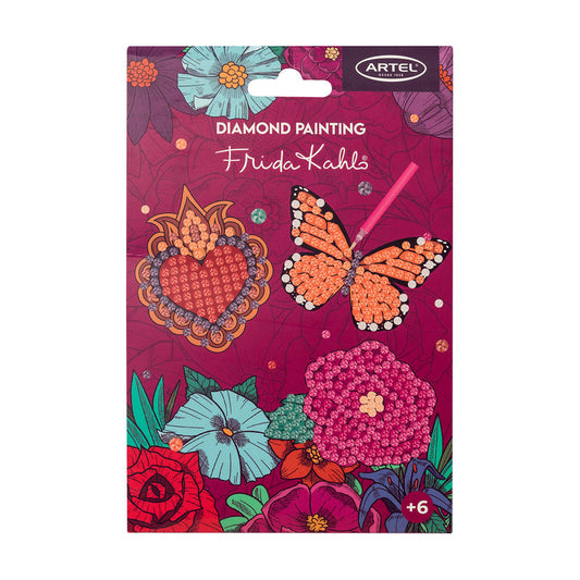 Sticker Crystal Painting Artel Diseño Frida Kahlo