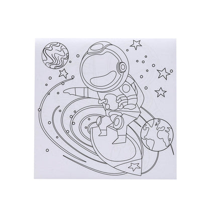 Block para colorear Artel Aventuras Espaciales