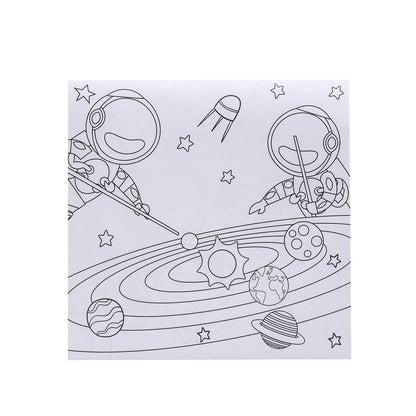 Block para colorear Artel Aventuras Espaciales