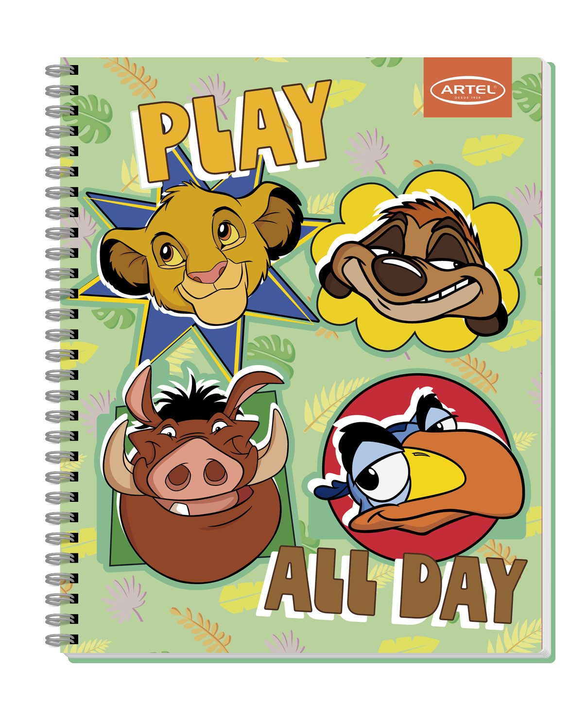 Cuaderno Universitario Artel 100 Hojas 7Mm Clasicos Disney