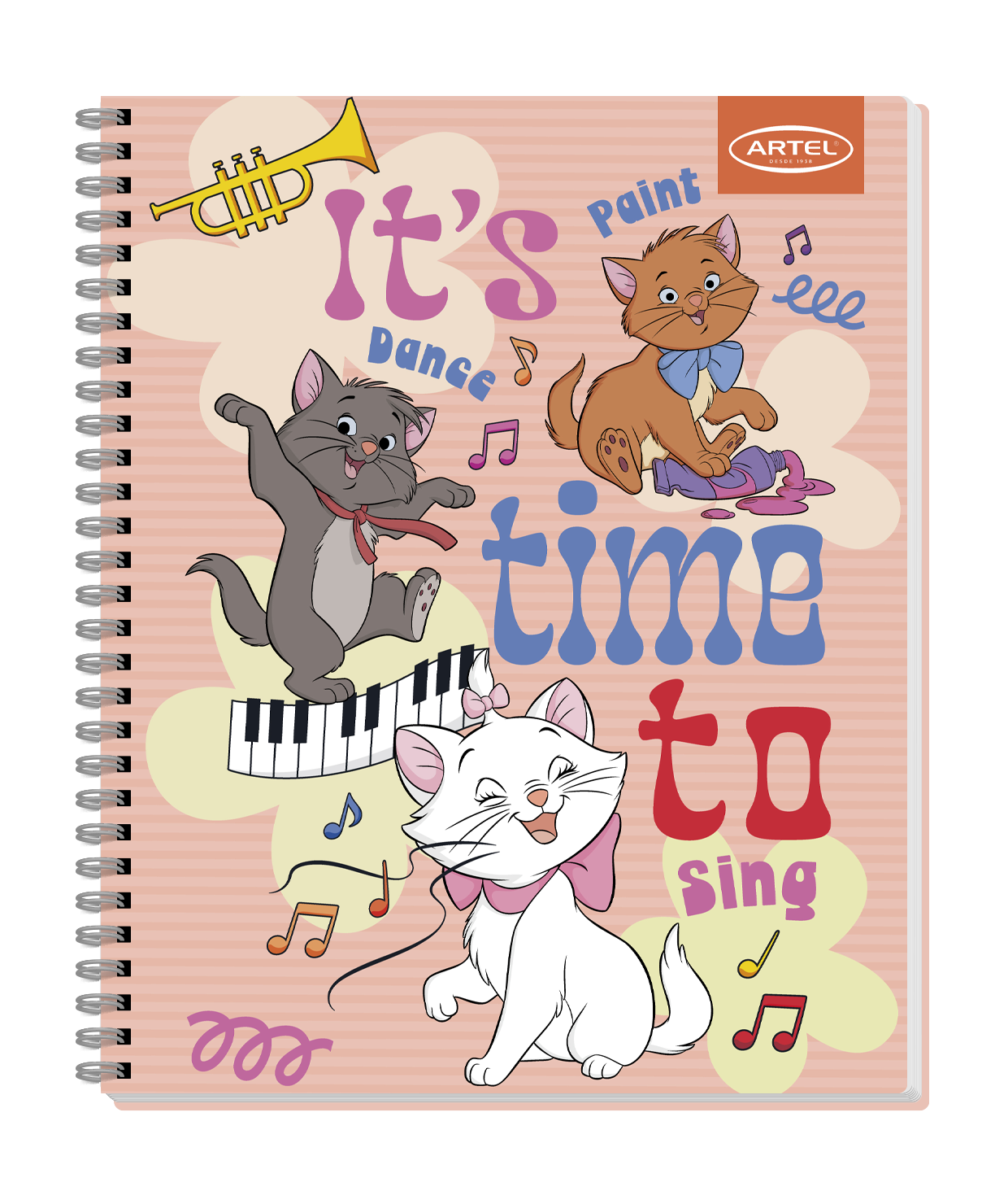 Cuaderno Universitario Artel 100 Hojas 7Mm Clasicos Disney