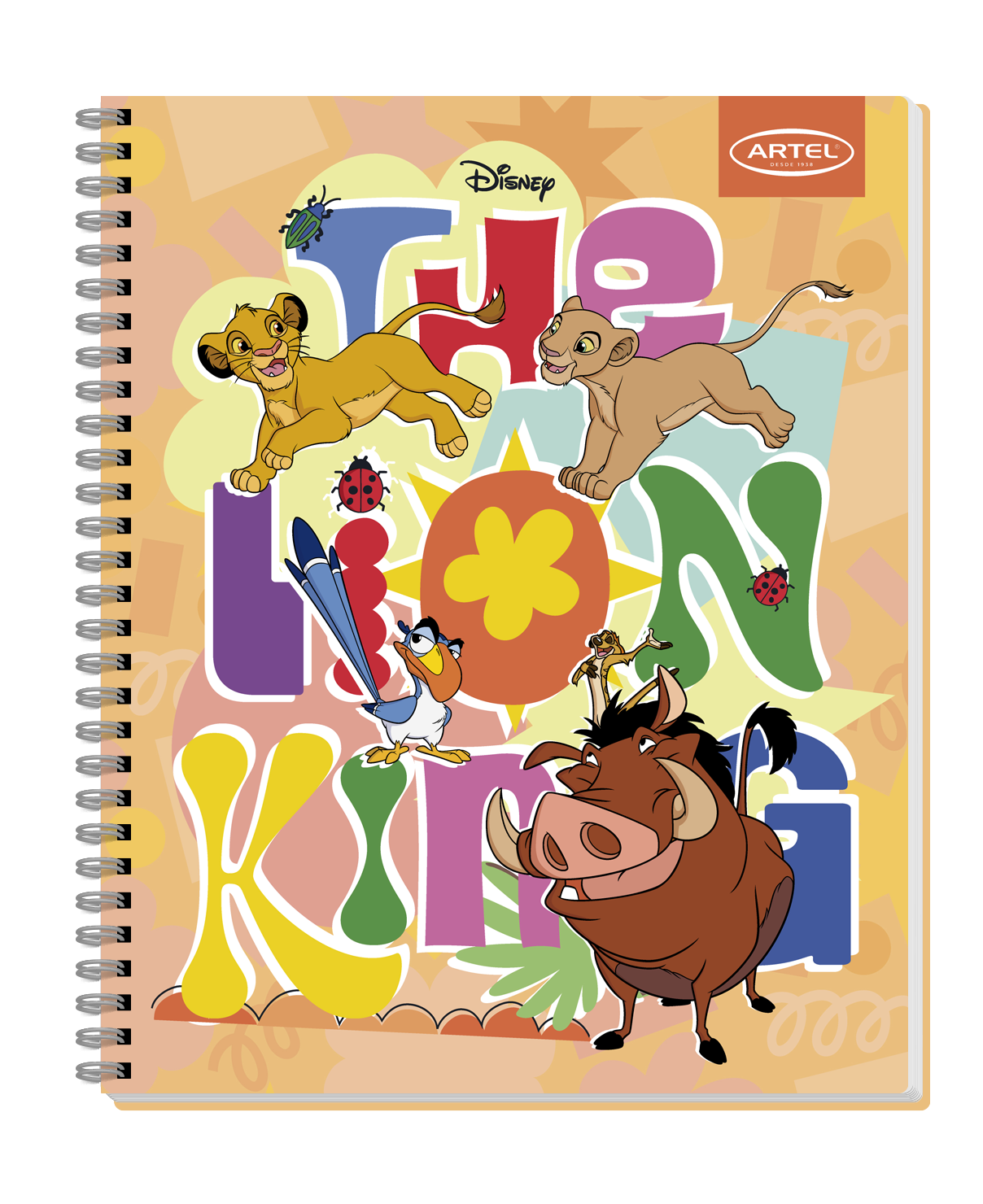 Cuaderno Universitario Artel 100 Hojas 7Mm Clasicos Disney