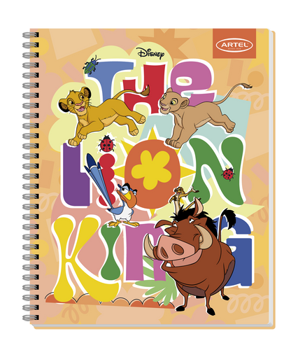 Cuaderno Universitario Artel 100 Hojas 7Mm Clasicos Disney