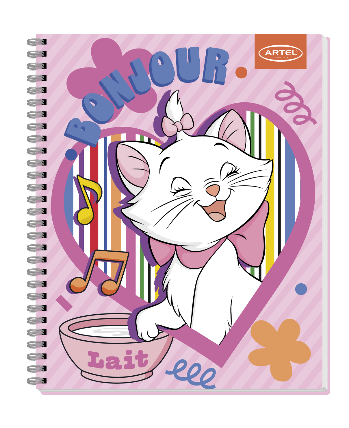 Cuaderno Universitario Artel 100 Hojas 7Mm Clasicos Disney