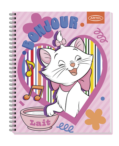 Cuaderno Universitario Artel 100 Hojas 7Mm Clasicos Disney