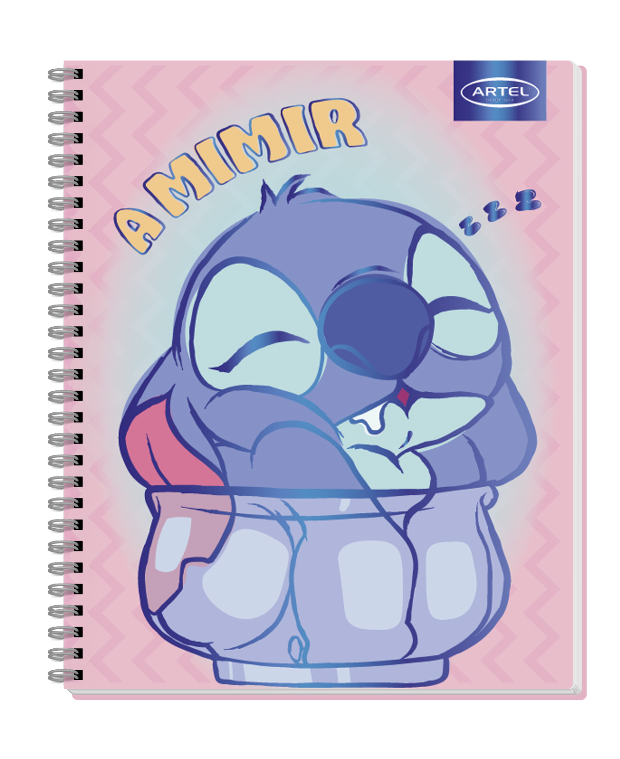 Cuaderno Universitario Artel 100 Hojas 7Mm Stitch Frases