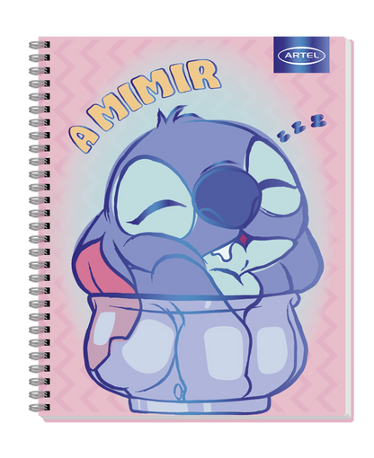 Cuaderno Universitario Artel 100 Hojas 7Mm Stitch Frases