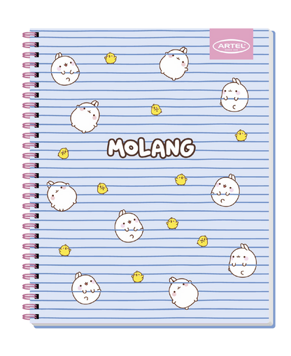 Cuaderno Universitario Artel 100 Hojas 7 Mm Molang