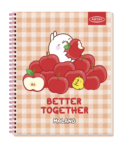 Cuaderno Universitario Artel 100 Hojas 7 Mm Molang
