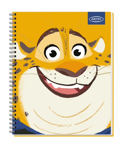 Cuaderno Universitario Artel 100 Hojas 7 Mm Zootopia