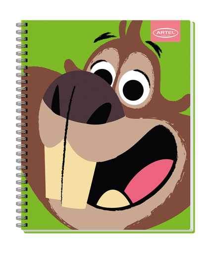 Cuaderno Universitario Artel 100 Hojas 7 Mm Zootopia