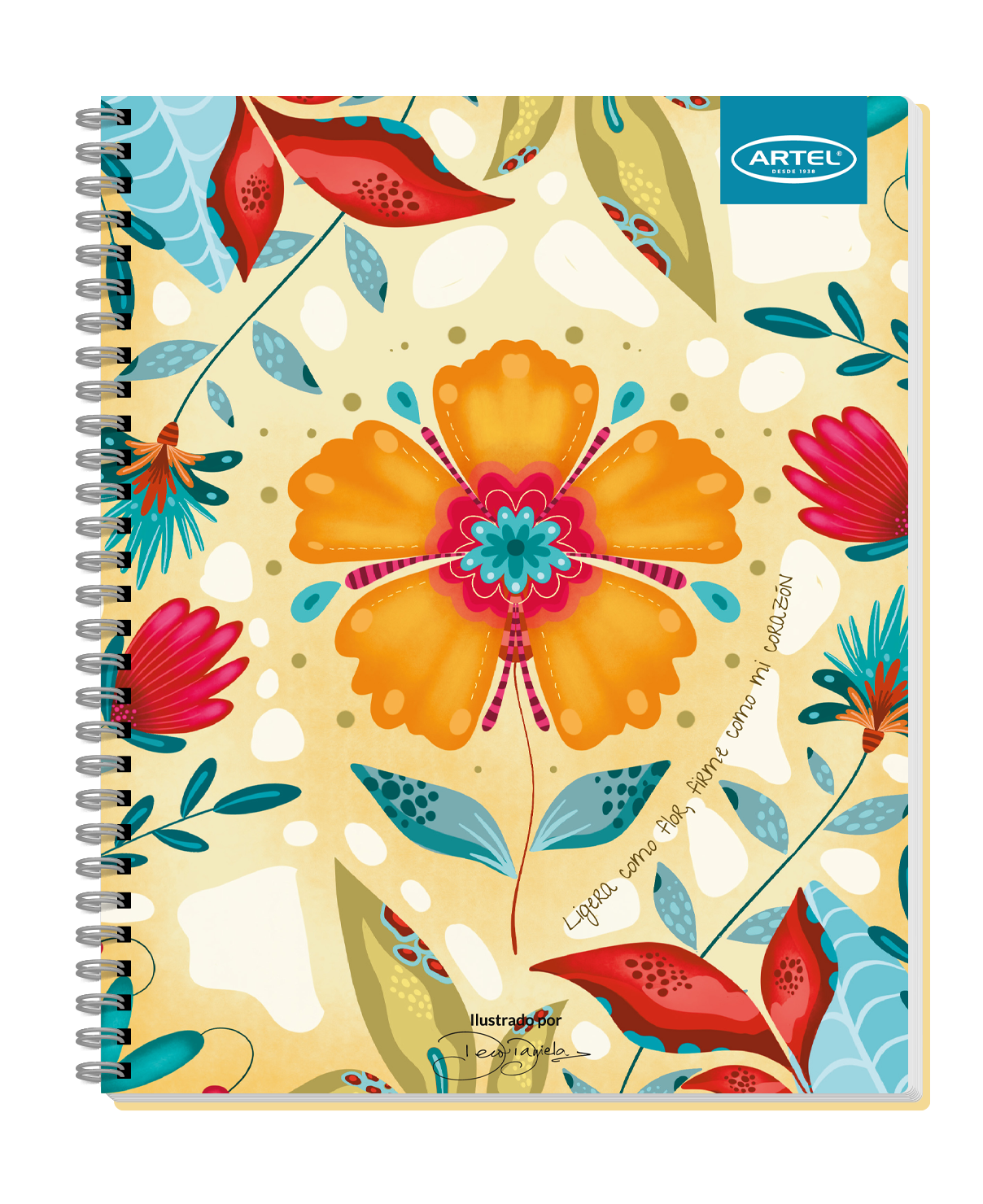 Cuaderno Universitario Artel 100 Hojas 7 Mm Deco Daniela
