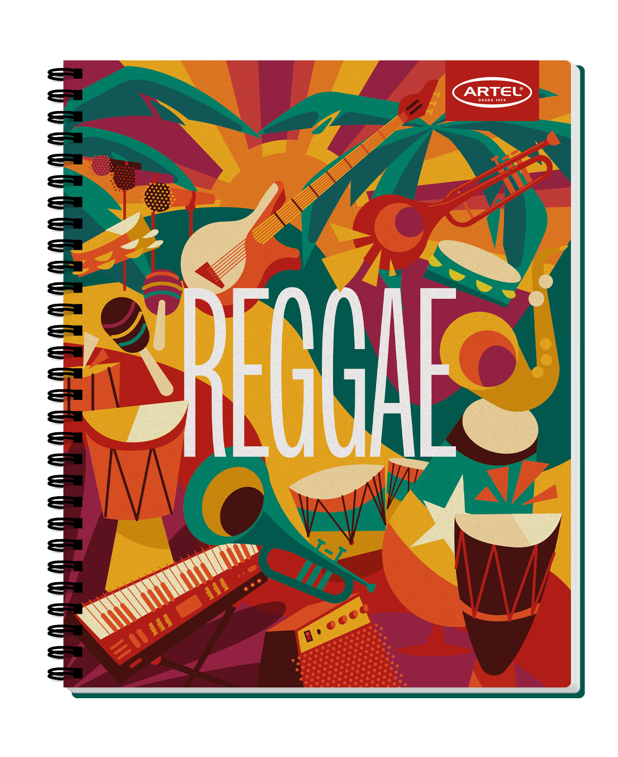 Cuaderno Universitario Artel 100 Hojas 7Mm Music