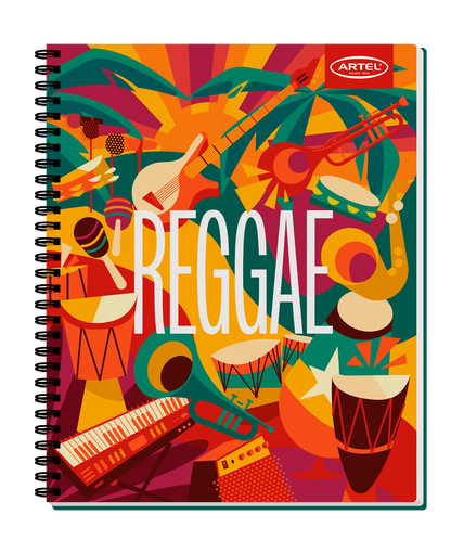 Cuaderno Universitario Artel 100 Hojas 7Mm Music