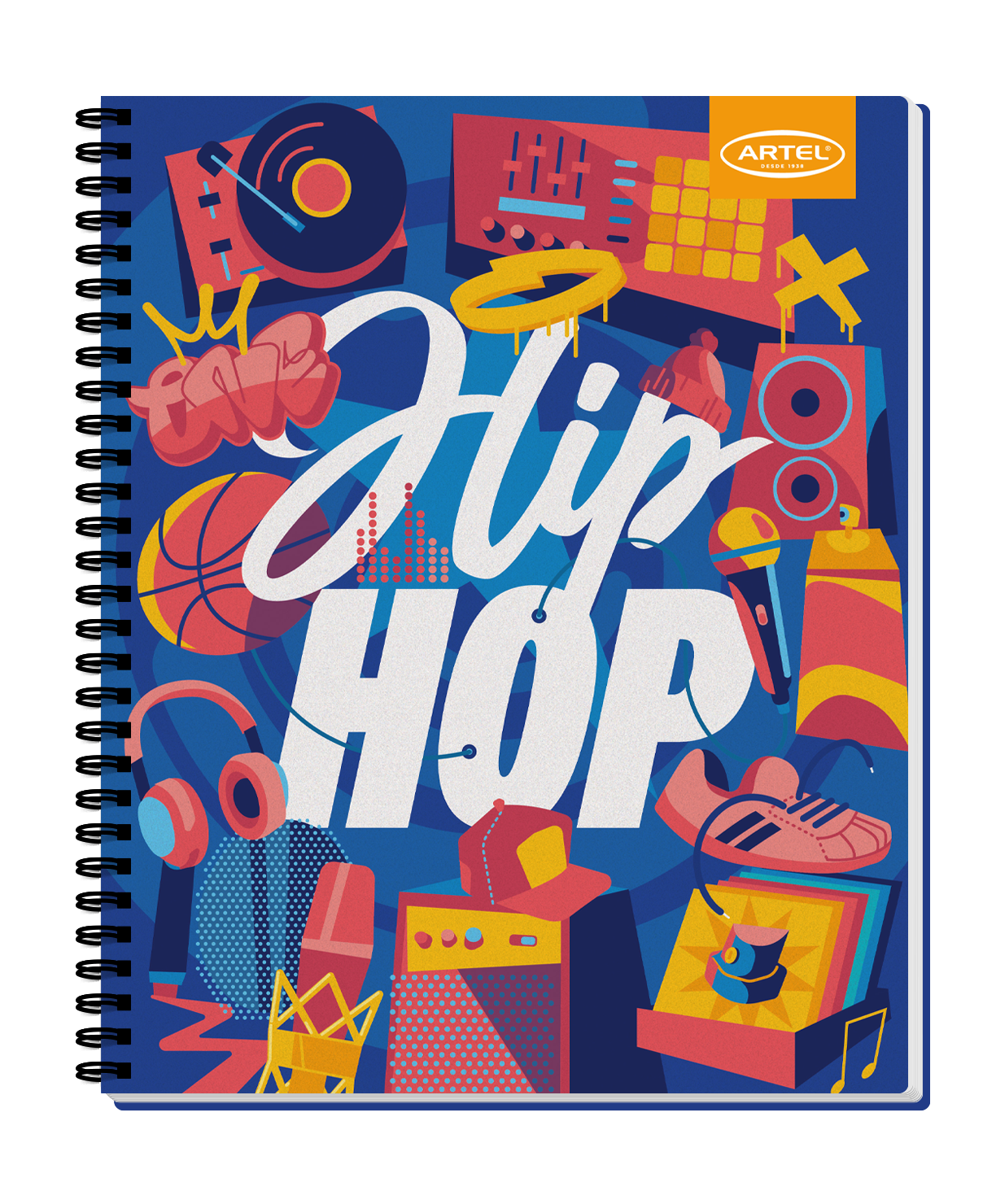 Cuaderno Universitario Artel 100 Hojas 7Mm Music