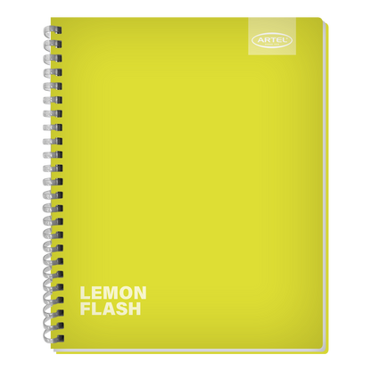 Cuaderno Universitario Artel 100 Hojas 7Mm Flúor Soft 55 Gramos