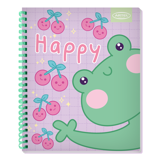Cuaderno Universitario Artel 100 Hojas 7Mm Animales Soft
