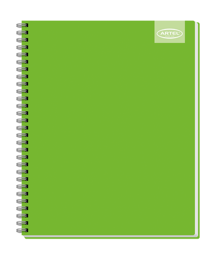 Cuaderno Universitario Artel 100 Hojas 7Mm Colores