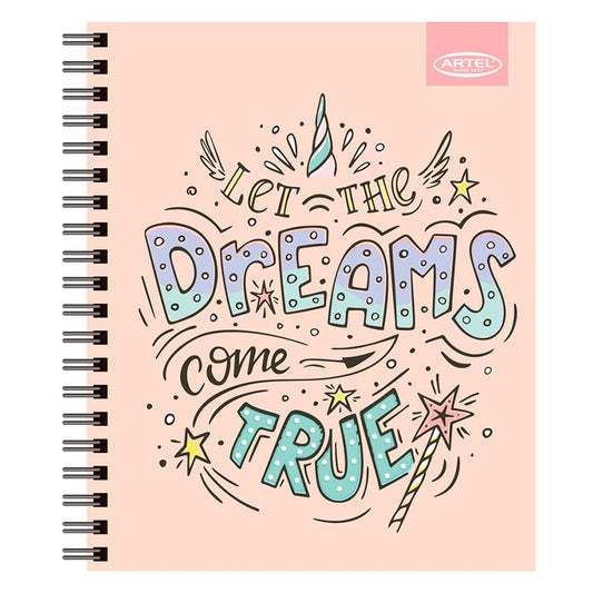 CUADERNO UNIVERSITARIO 100H 7MM 99 UNICORNIO ARTEL