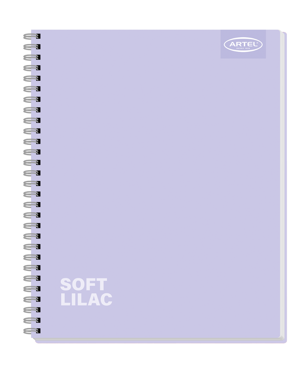 Cuaderno Universitario 100 Hojas 7mm Pastel Pastel