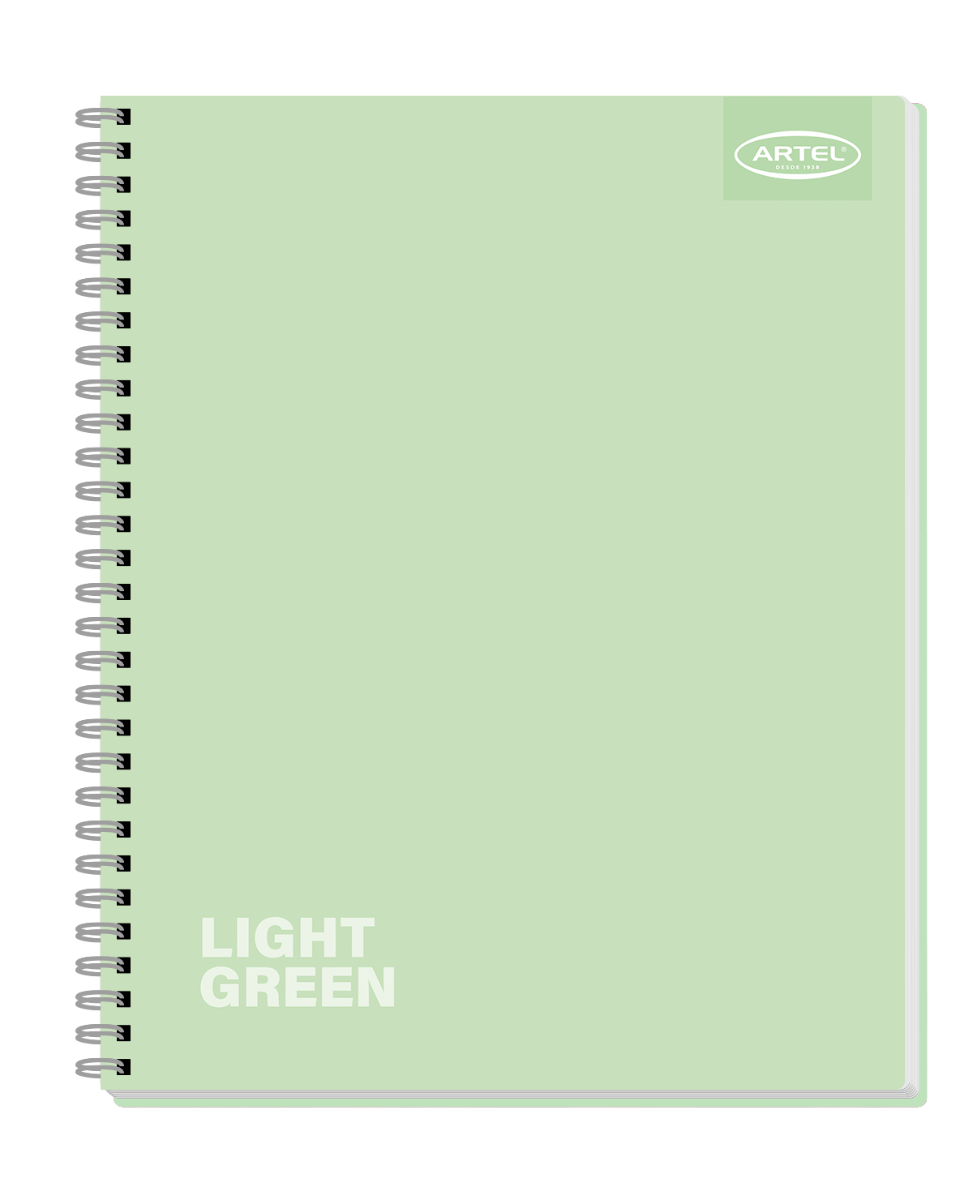 Cuaderno Universitario 100 Hojas 7mm Pastel Pastel