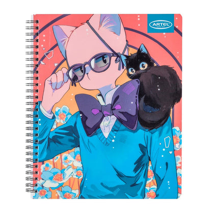 Cuaderno Universitario 100 Hojas 7mm Ilustradoras Chilenas