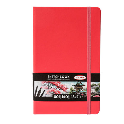 Sketchbook Artel 13X21 Roja
