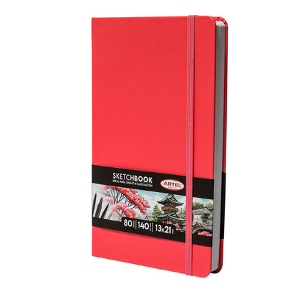 Sketchbook Artel 13X21 Roja