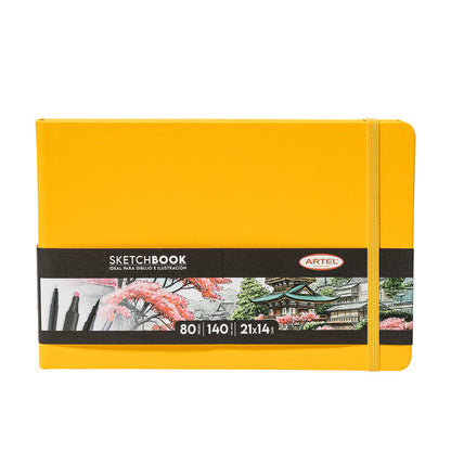 Sketchbook Artel 21X14 Amarilla