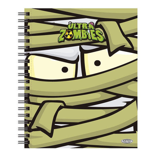 Cuaderno Universitario Zoombie Artel