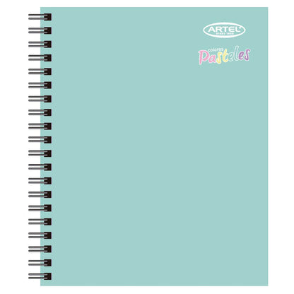 Cuaderno Universitario Pasteles 100 Hojas 7mm. Diseño Aleatorio Artel