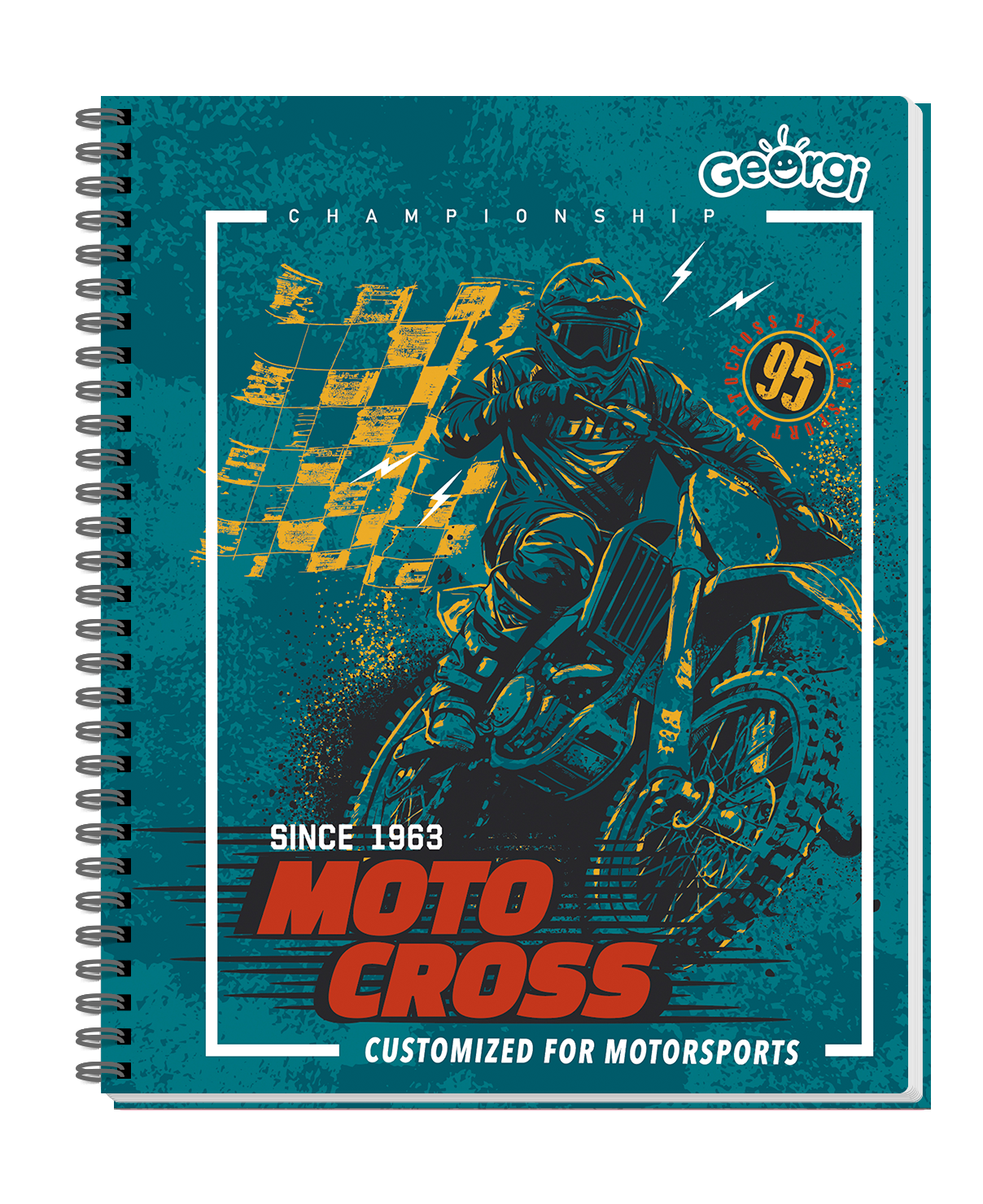 Cuaderno Universitario Georgi 100 Hojas 7Mm Autos