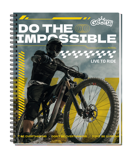 Cuaderno Universitario Georgi 100 Hojas 7Mm Deporte