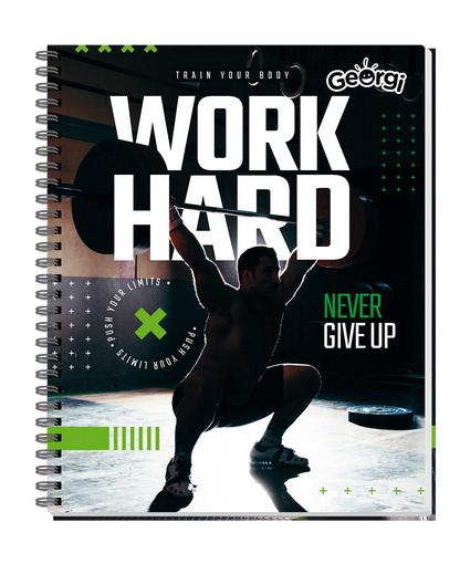 Cuaderno Universitario Georgi 100 Hojas 7Mm Deporte