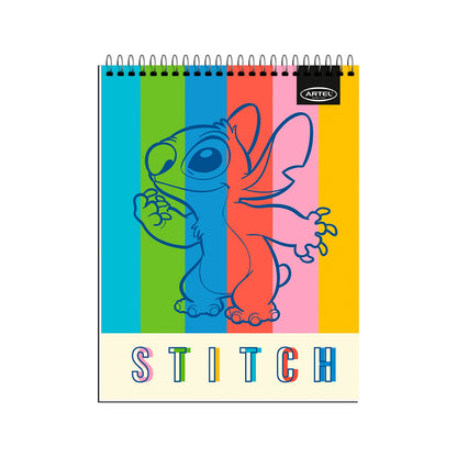 Croquera Artel 21X28 80 Hojas Stitch Colores