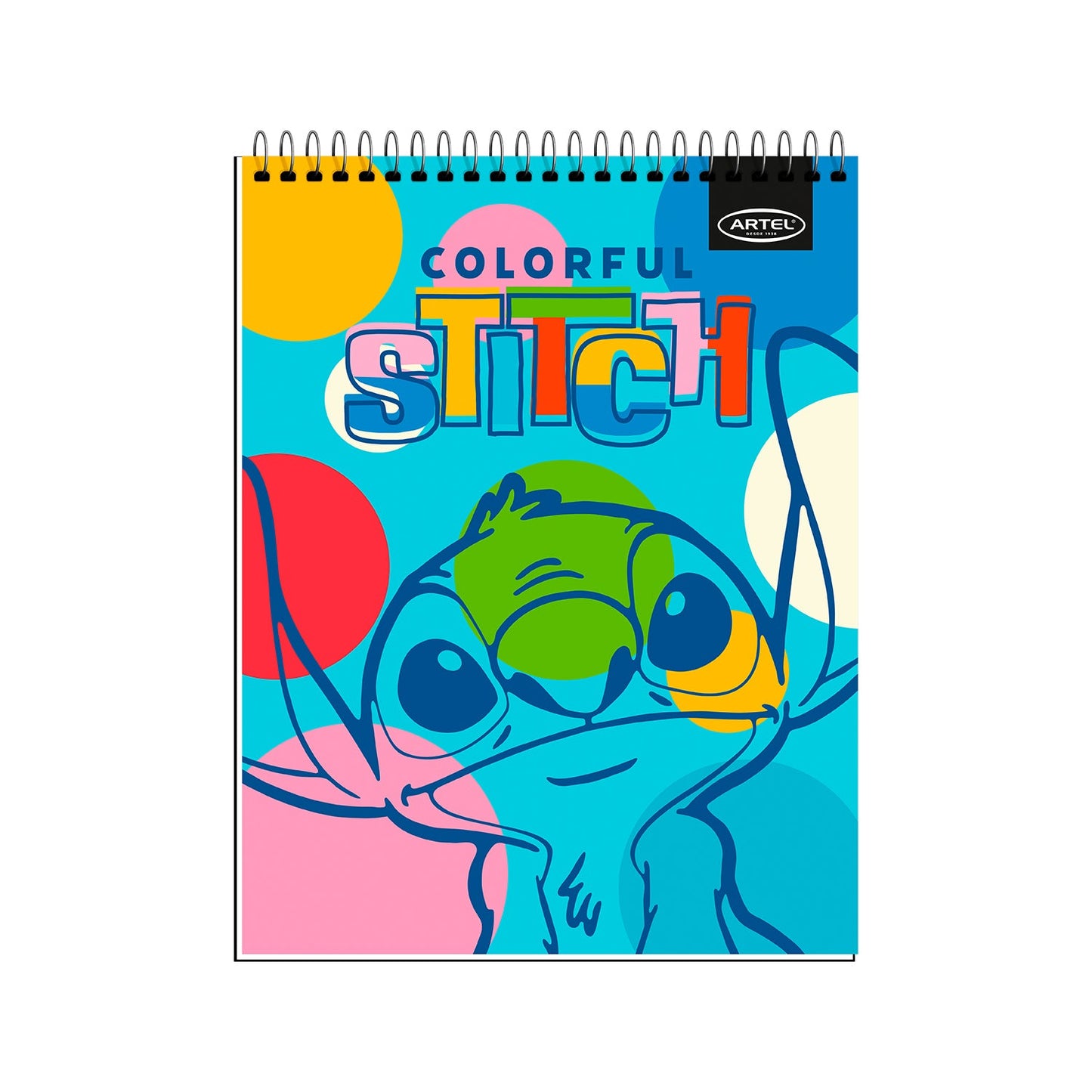Croquera Artel 21X28 80 Hojas Stitch Colores