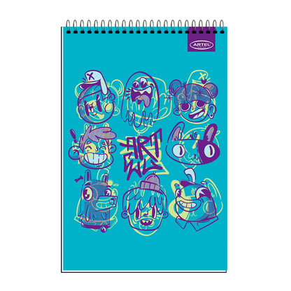 Croquera Artel 21X32 80 Hojas Doodles