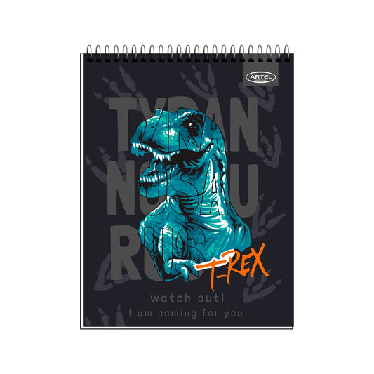 Croquera Artel 21X28 80 Hojas Dinos