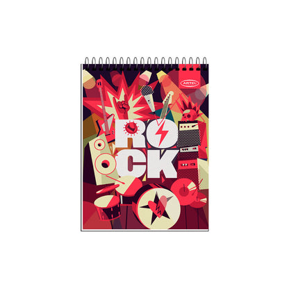 Croquera Artel 16X21 80 Hojas Music