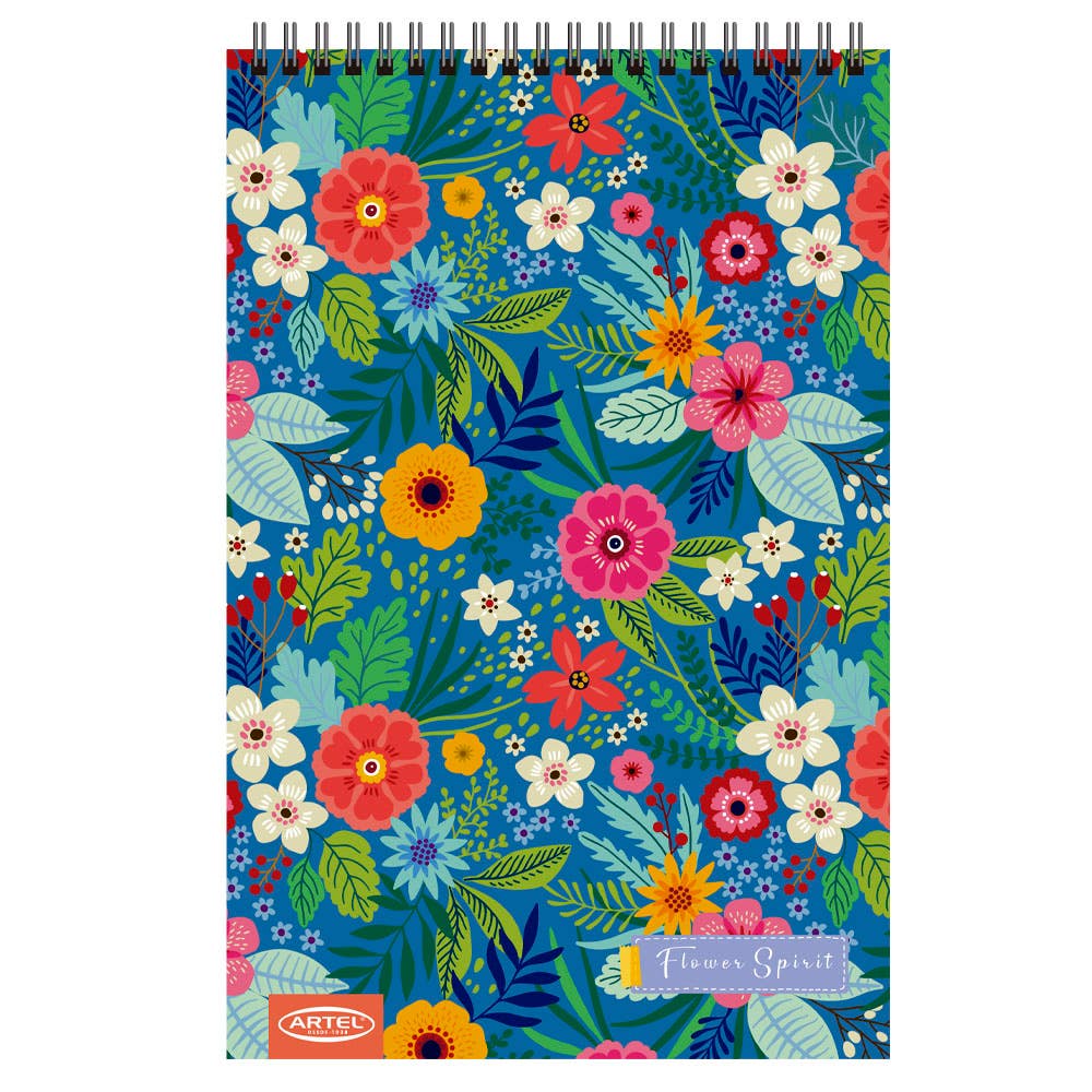Croquera Oficio Floral 80hj. Artel