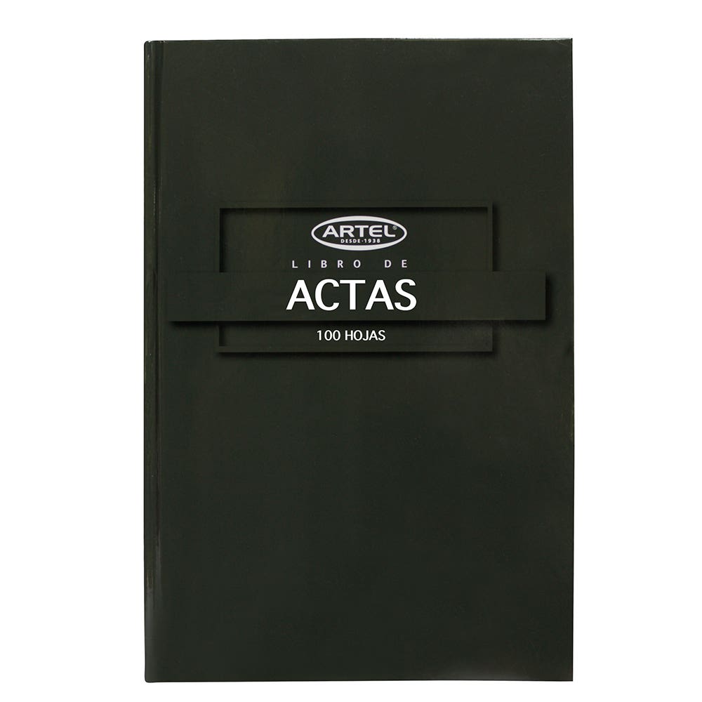 Libro de Actas 100 Hojas Artel