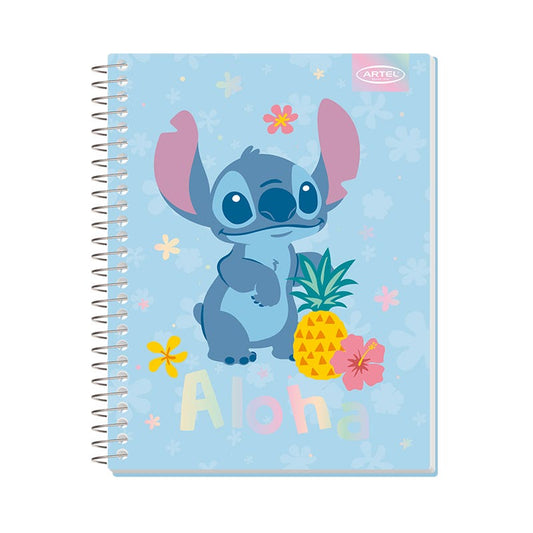 Cuaderno Especial 150 Hojas Stitch Cute Artel
