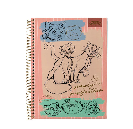 Cuaderno Especial 150 Hojas Cats&dogs Clasicos Artel